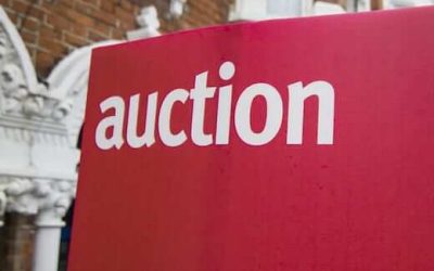 auction signboard